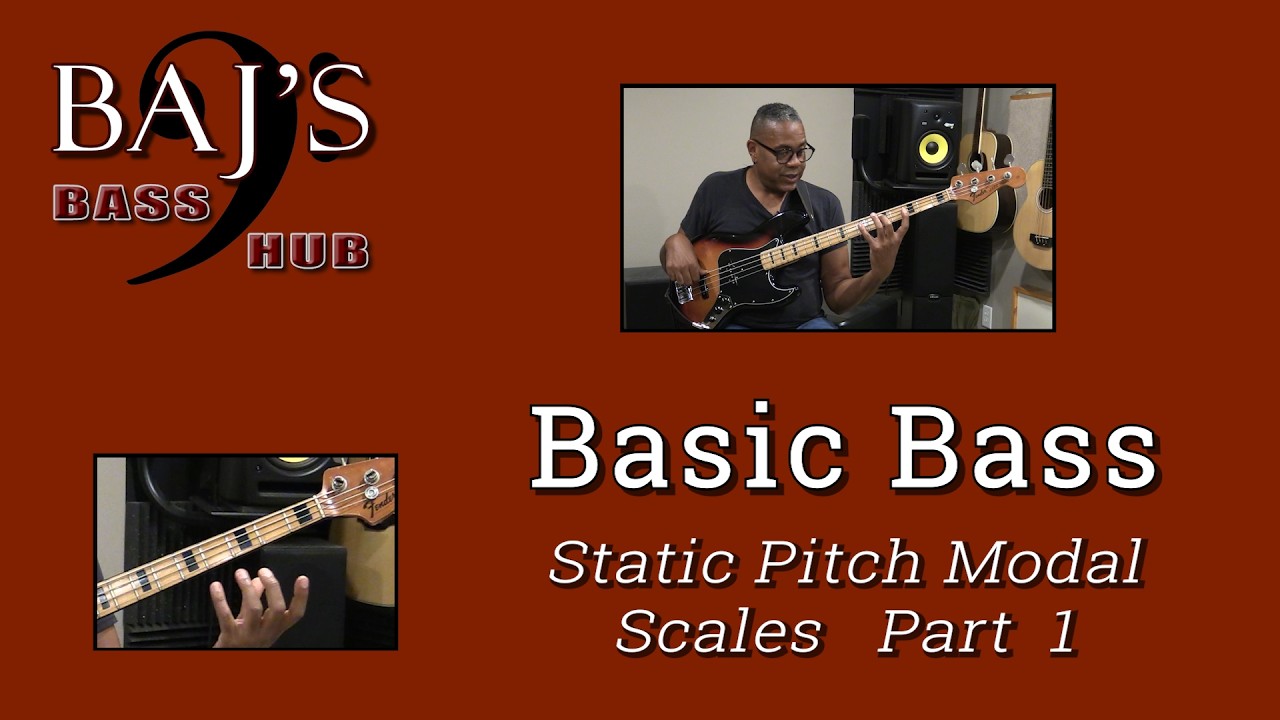 Lesson 10 - Static Pitch Modal Scales with Brent-Anthony Johnson