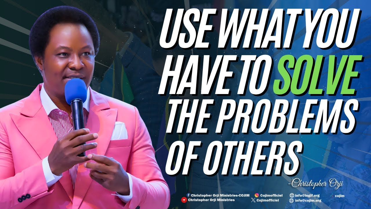 Use What You Have To Solve The Problems Of Others #cojim #logif