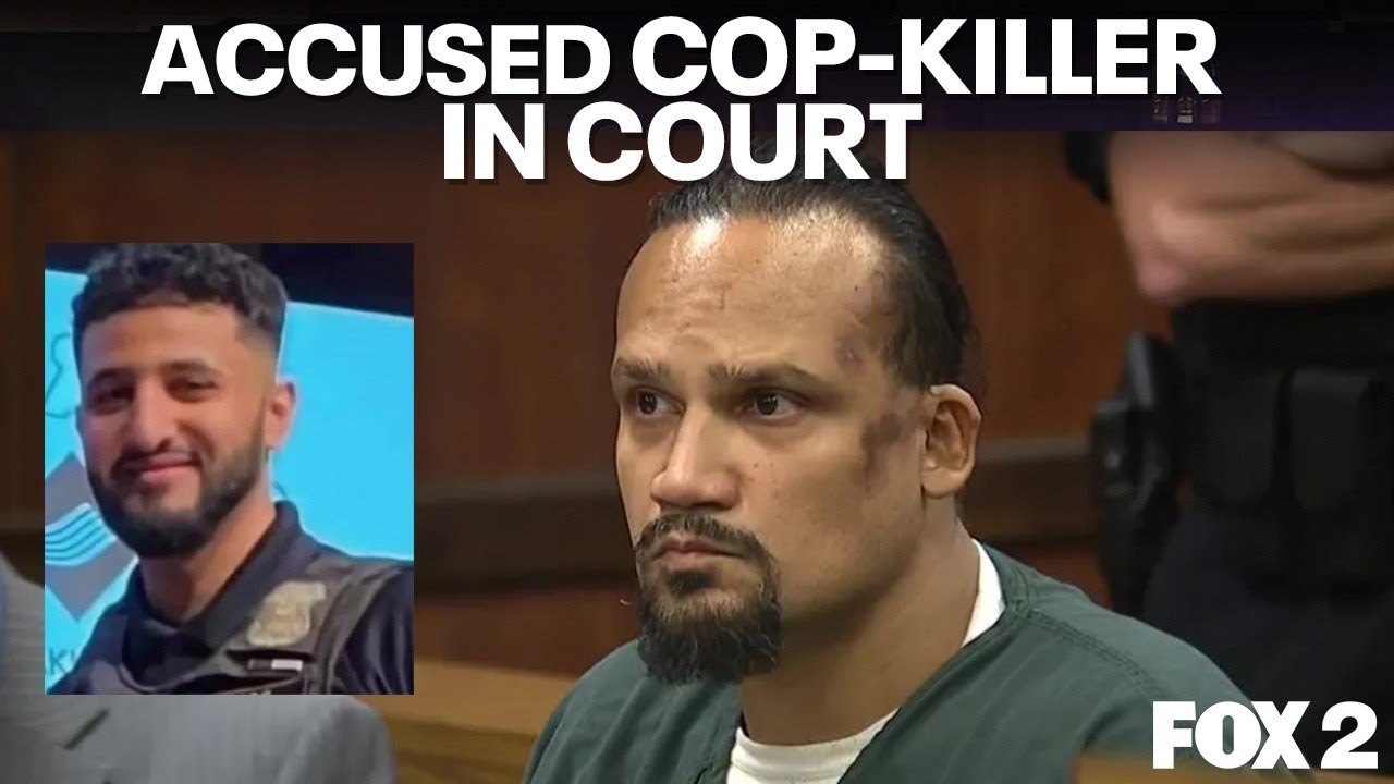 Man accused of killing Melvindale police officer pre-trial