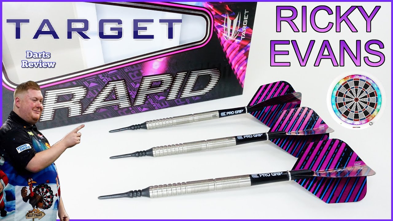 Target RICKY EVANS Darts Review - Soft Tip
