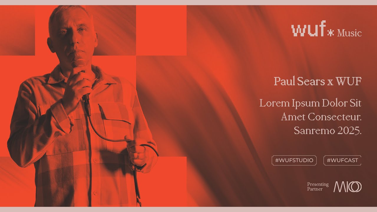 Paul Sears x WUF | Strategia, creatività e AI