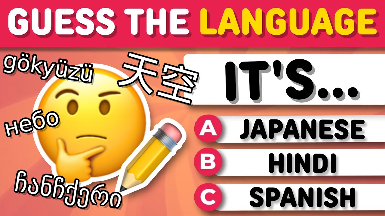 GUESS THE LANGUAGE BY TEXT ✏️ | Geography Quiz