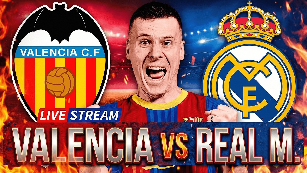Valencia CF vs Real Madrid | Ta Valencia nie ma szans... | OGLĄDAMY (bez widoku meczu)!