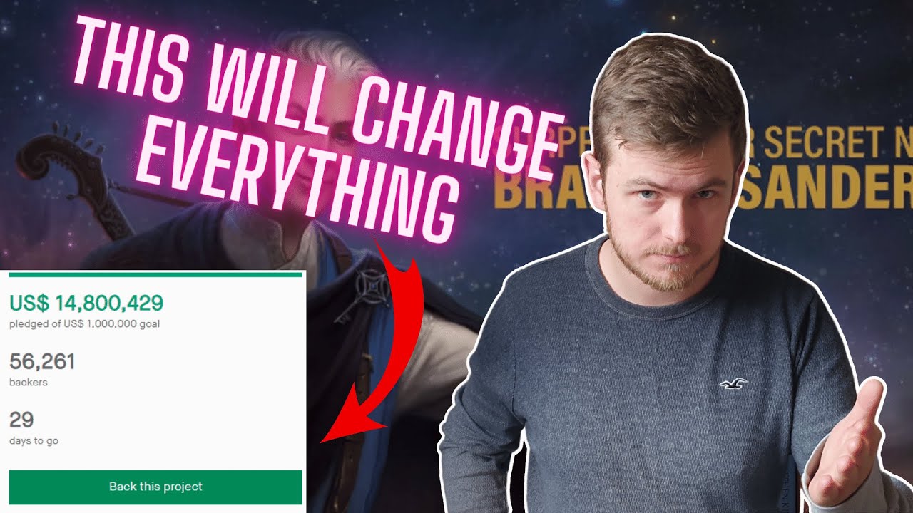 WHY SANDERSON'S KICKSTARTER IS BAD NEWS FOR THE PUBLISHING INDUSTRY