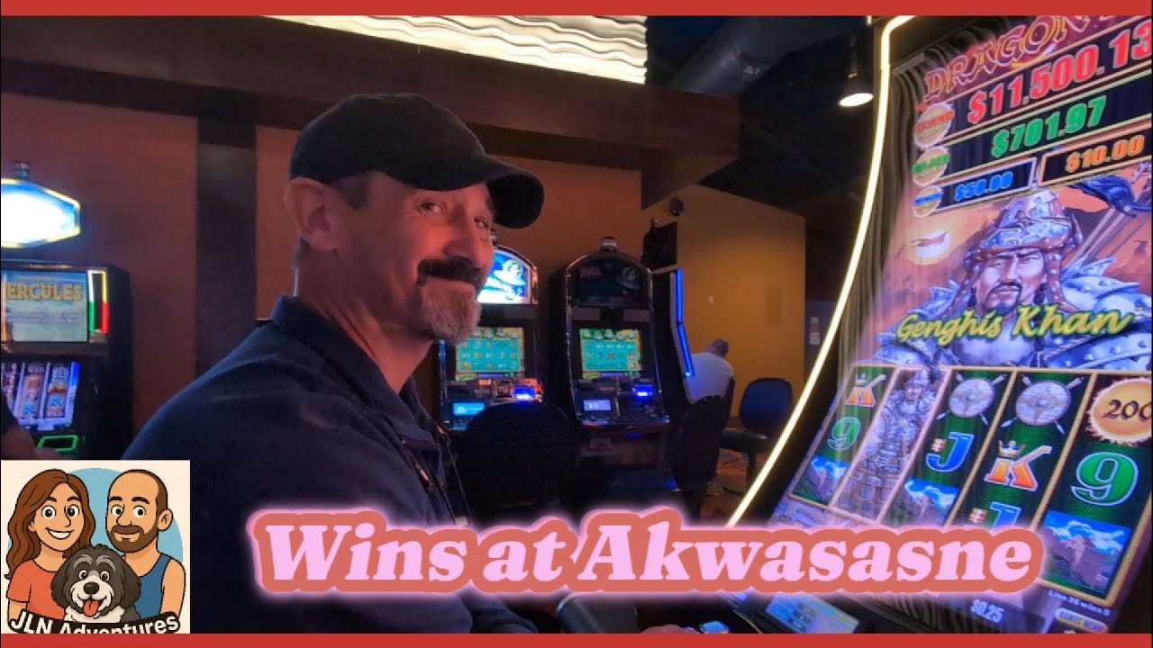 Slots of Fun at Akwasasne Mohawk Casino.