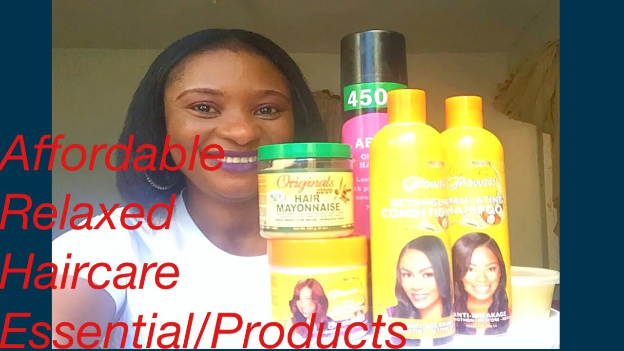 Relaxed Haircare Product Essentials |Using Mega Growth|African Best Hair Mayonnaise|