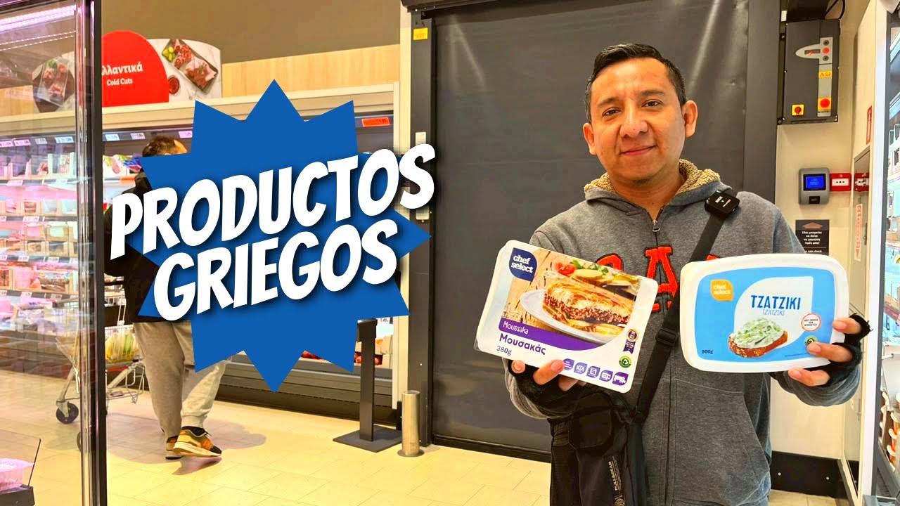 Debes probar estos productos griegos del supermercado.