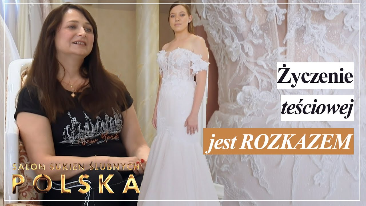 TEŚCIOWA O TYM MARZYŁA 🥰 | Salon sukien ślubnych: Polska