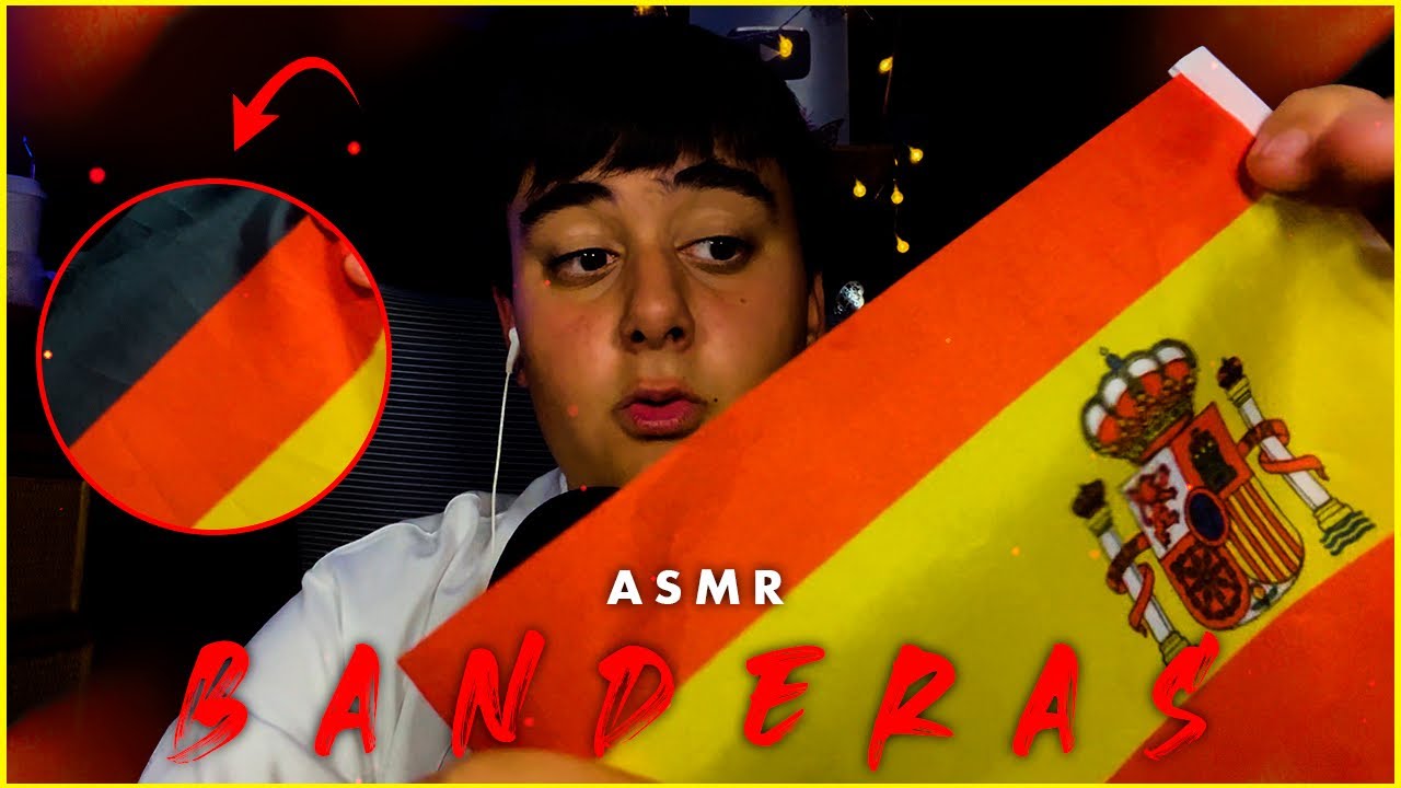 Asmr banderas de mundial de Qatar
