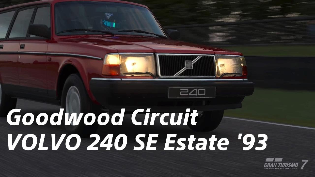 Swedish Brick Goes Racing! VOLVO 240 SE Estate at Goodwood Circuit!