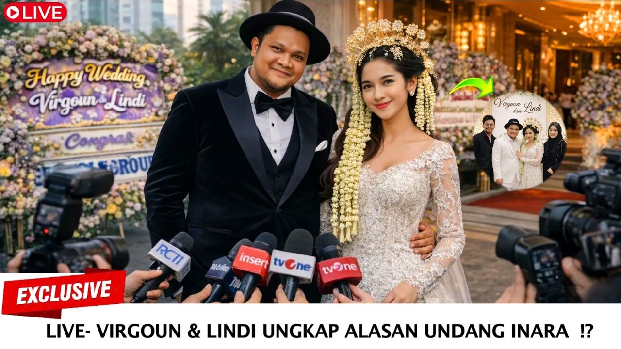 LIVE-VIRGOUN BUKA SUARA TERKAIT KEHADIRAN INARA & INSANUL DI PERNIKAHANNYA DEGAN LINDI , SEMUA SYOK