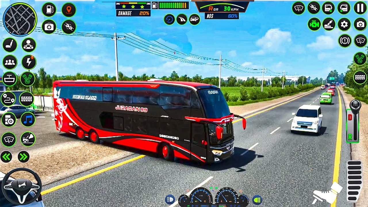 US Coach Bus Driving Game 2024 (by Simulator Games 2022) Android Gameplay