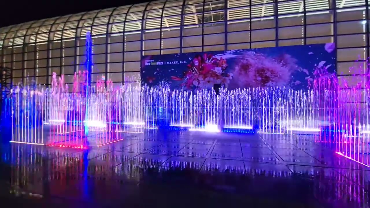 沙田新城市廣場Sky Gardan音樂噴泉表演(2025)