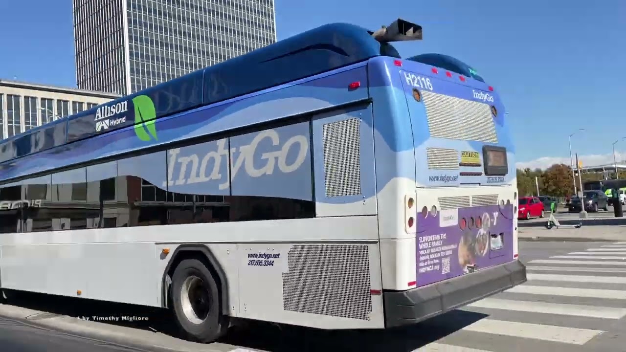 Buses in Indianapolis, Indiana 2023