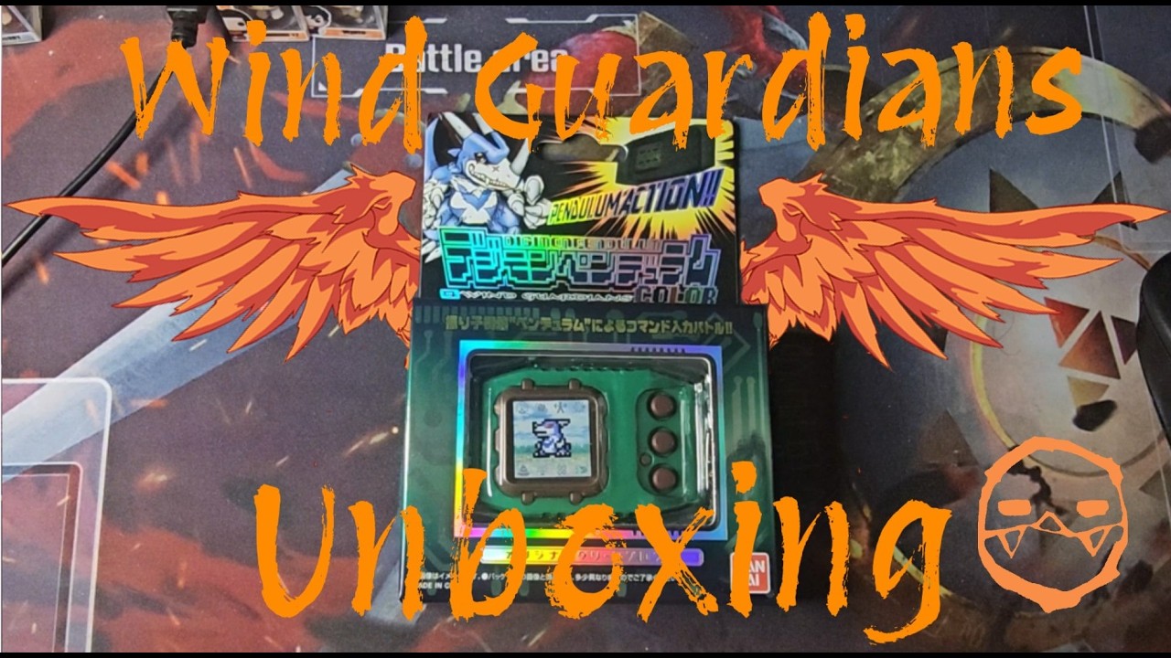 Digimon Pendulum Color #4 Wind Guardians Unboxing #digimon #vpet