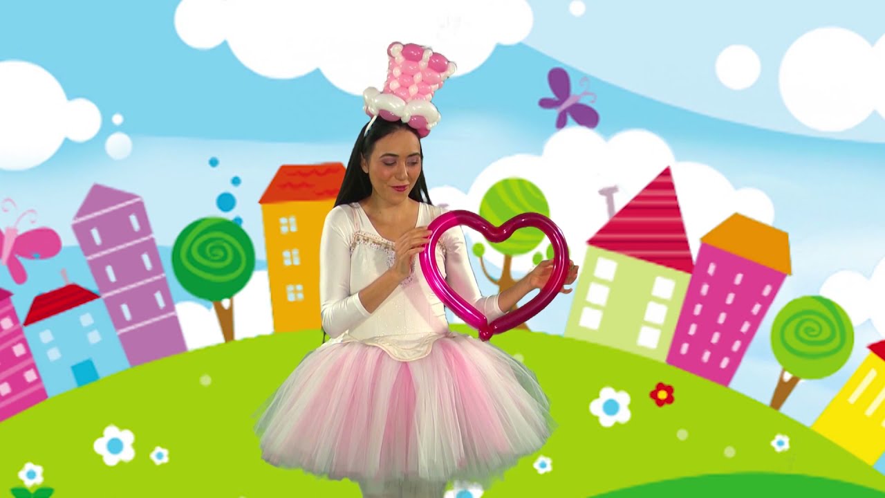 בלון לב - איך ליצור לב מבלון ? How to create a heart balloon ?