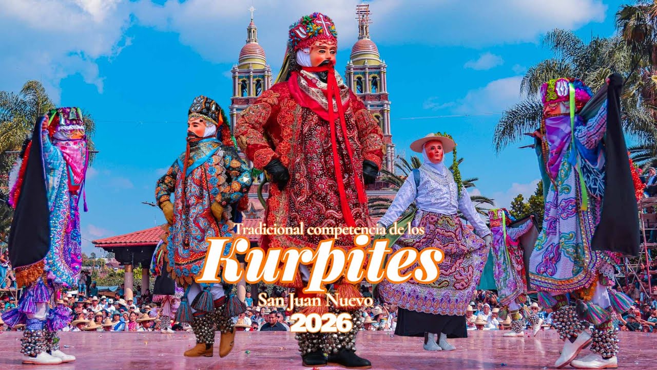 ASI VIVI LA COMPETENCIA DE DANZA LOS KURPITES, DE NUEVO SAN JUAN PARANGARICUTIRO, MICHOACAN. 2026