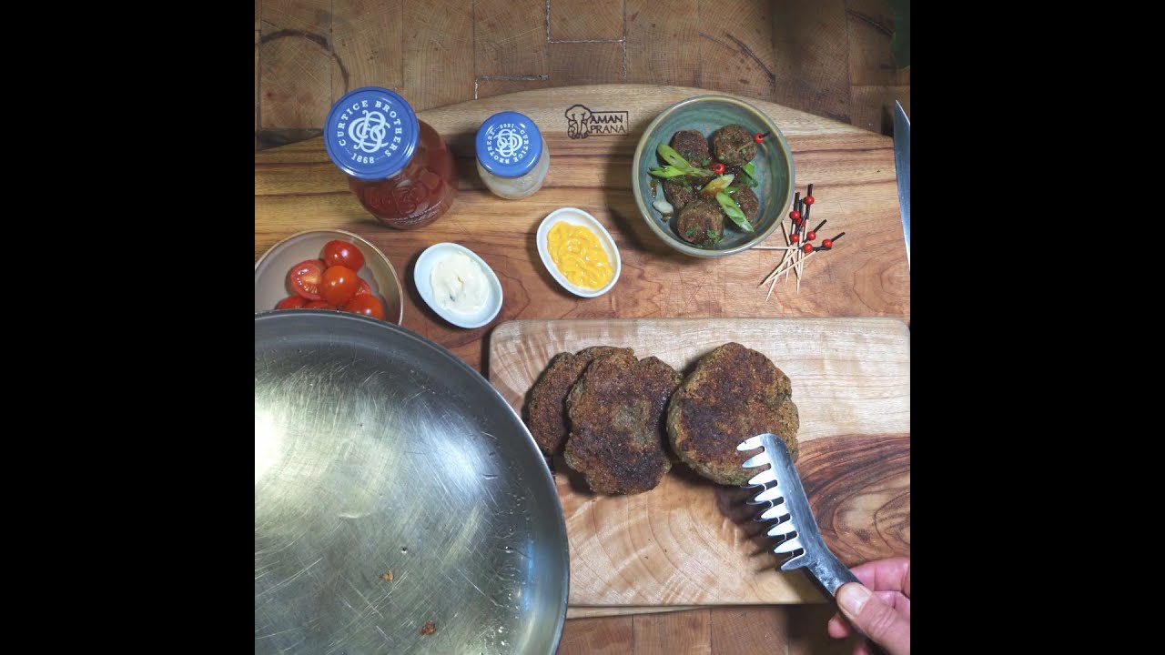 3 vegan eiwitrijke seitan burgers maken