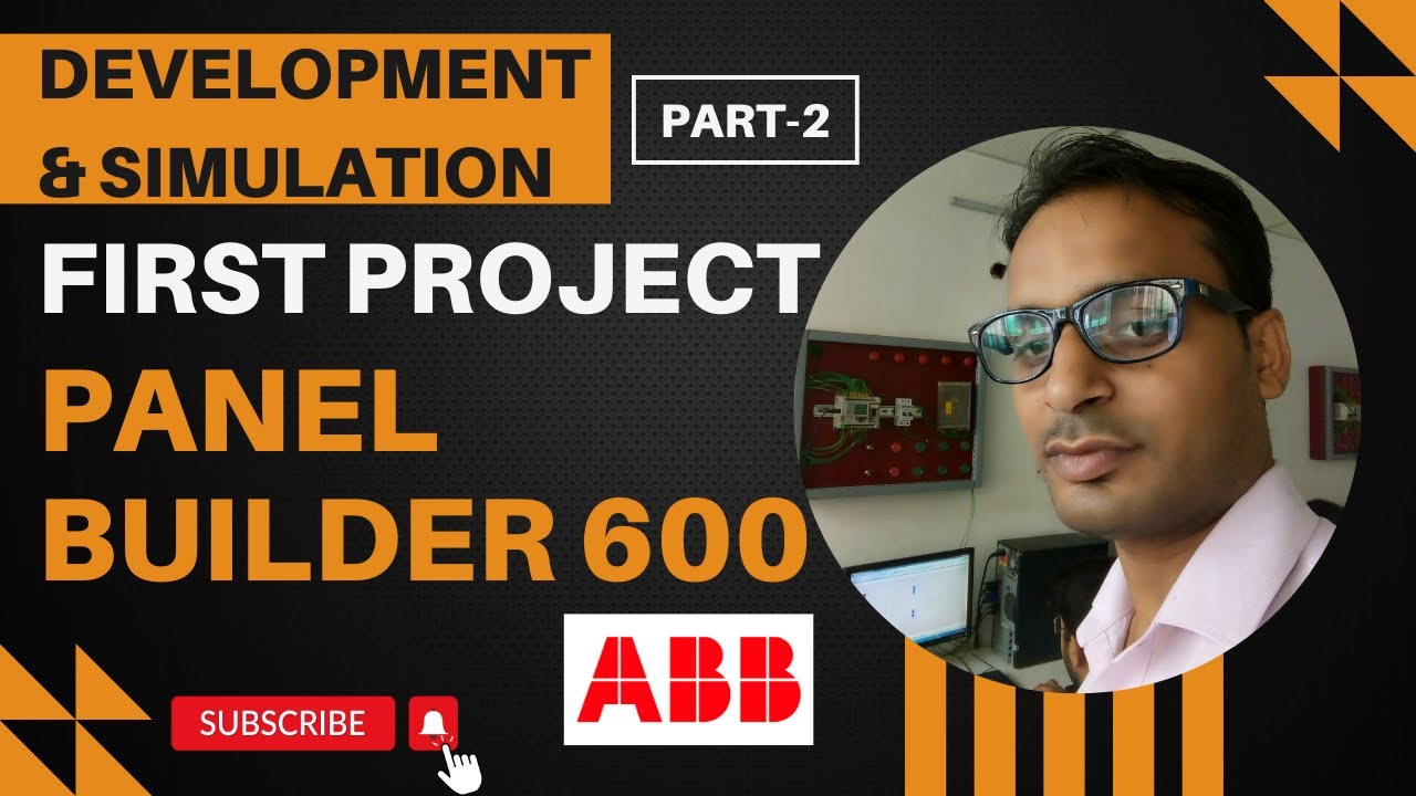 ABB Panel Builder 600 First Project | ABB CP600 and CP600-eCo HMI Project  #ABB #HMI #CP600