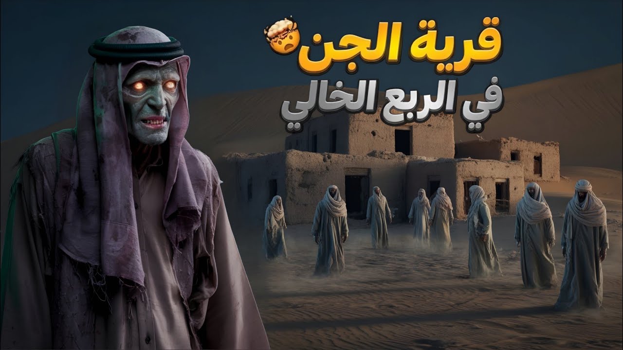 كشتو وسط قرية من الجن في صحراء الربع الخالي | قصص رعب