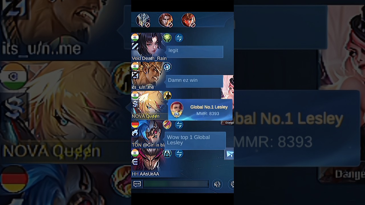 When Top 1 Global Lesley Play Solo Rank!🤯 Part - 1! #shorts #ytshorts