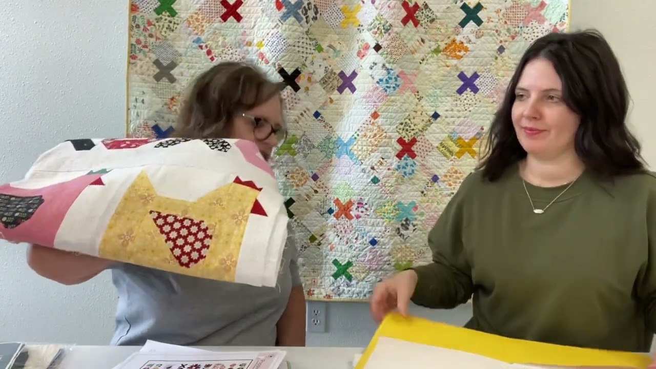 Flosstube #79 and quilting progress