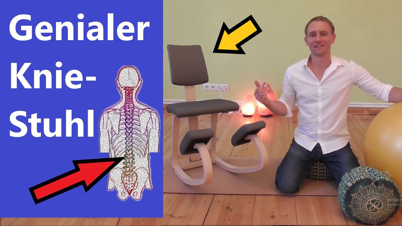 Geniale Konstruktion für Homeoffice und Büro | Varier Variable Plus Kniestuhl | Ergonomischer Stuhl