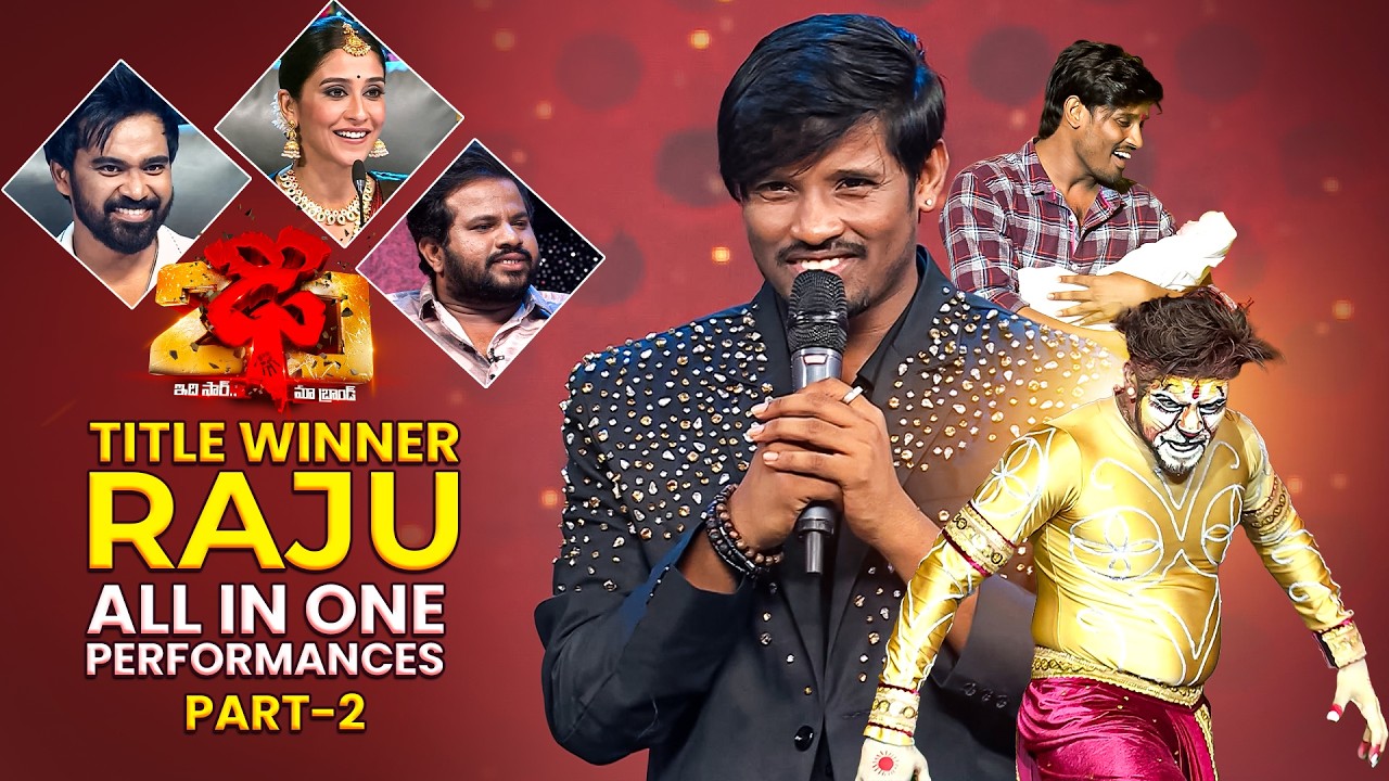 Raju | Dhee 20 Title Winner | All In One Performance | Part - 2 | ETV Telugu