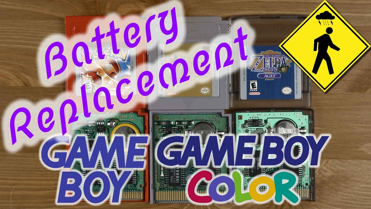 Game Boy/Game Boy Color Battery Replacement