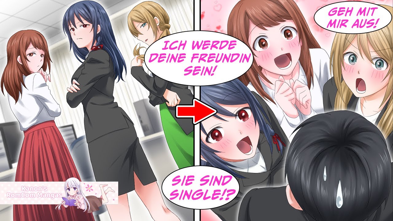 Die Mädels auf der Arbeit haben herausgefunden das ich Single bin...