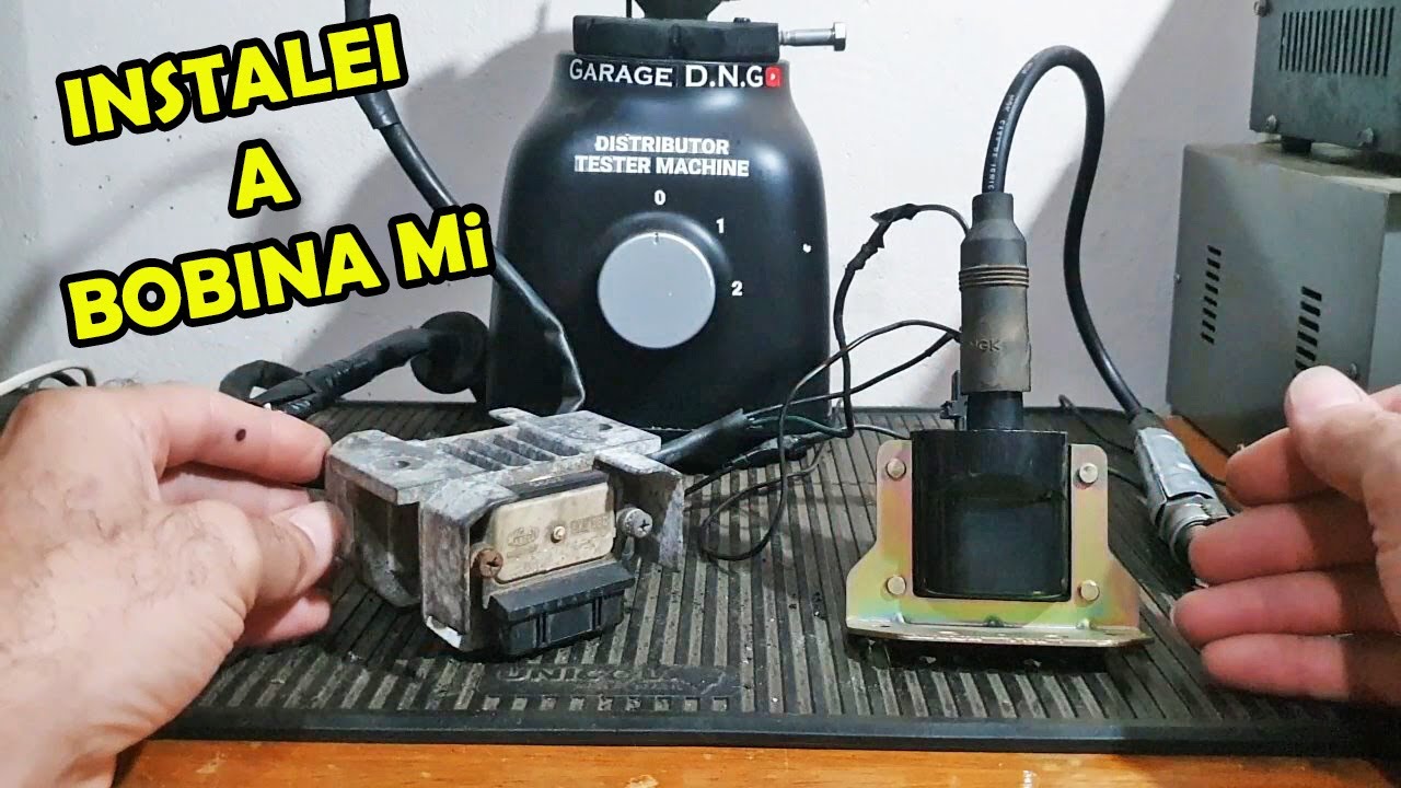 INSTALEI BOBINA DO Mi COM MÓDULO DA FI4T!