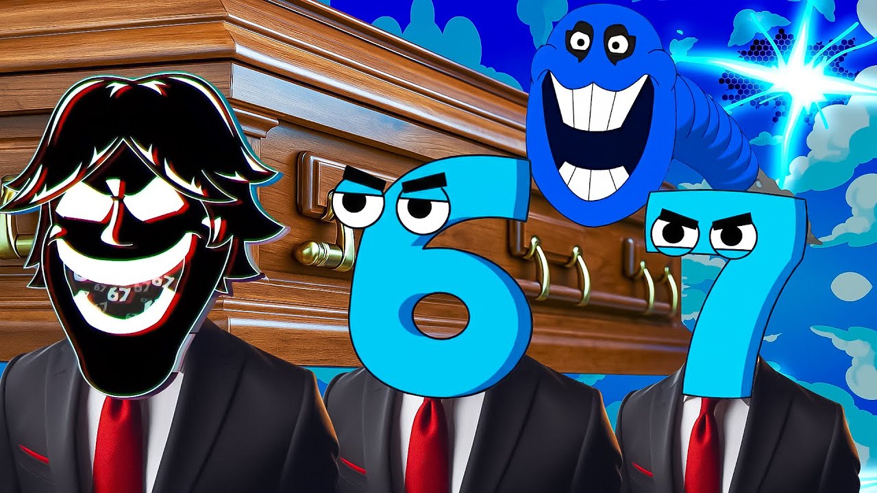 HUNGRY SNAKE vs. 67 KID - GameToons | Coffin Dance Song (COVER)