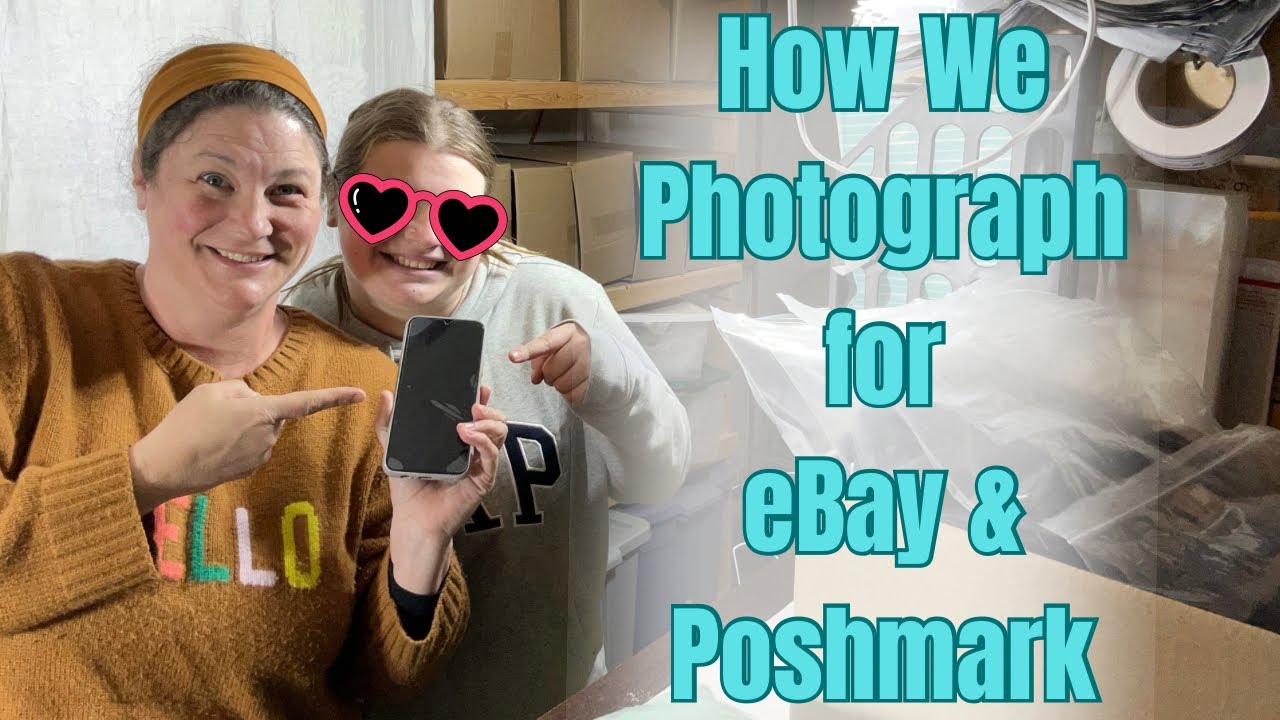 Как фотографировать одежду для перепродажи на eBay и Poshmark