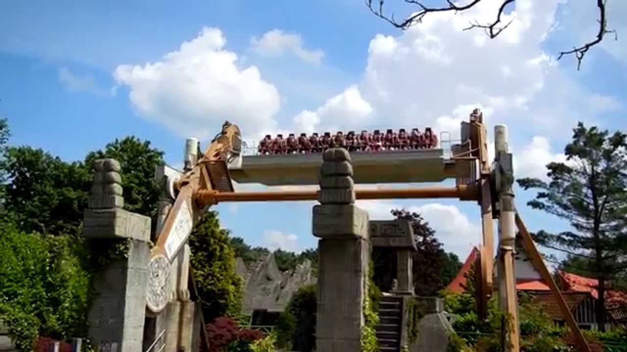 HUSS Top Spin 2 Montezuma`s Revenge Avonturenpark Hellendoorn 2014 Offride