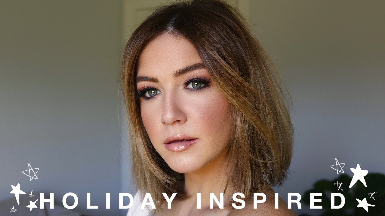✨GLOWY HOLIDAY MAKEUP💫