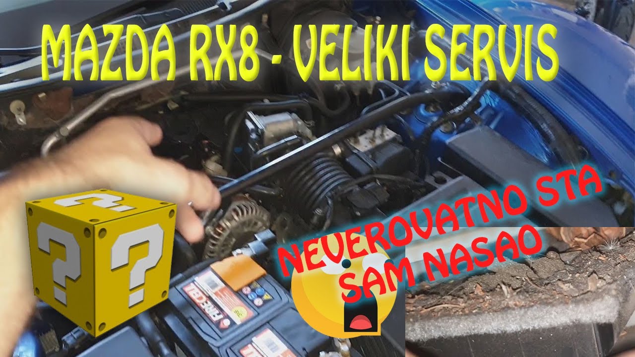 RX8 Radimo veliki servis - MysteryBox - Necete verovati sta sam nasao