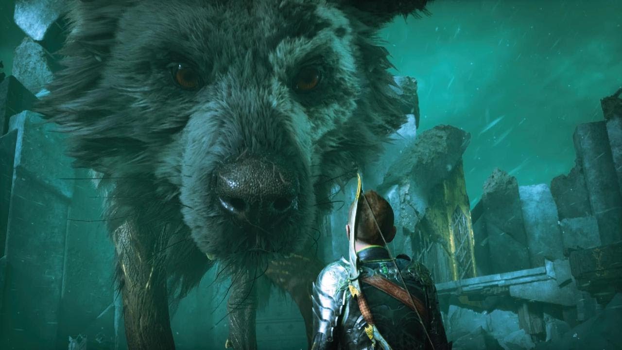 God of War Ragnarök - game play - garm virou pet do enzo nordico !!! Cap.58 !!!