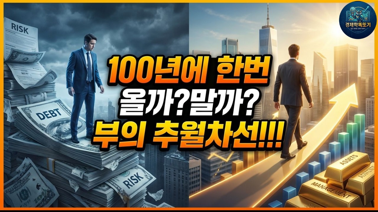 100년에 한번 올까?말까? 부의 추월차선!