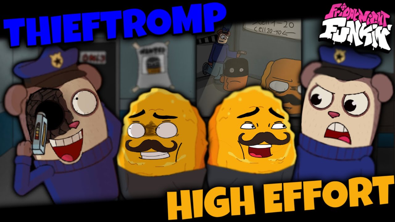 Friday Night Funkin' THIEFTROMP HIGH EFFORT FANMADE TWIDDLEFINGER GEGAGEDIGEDAGEDAGO MAX DESIGN PRO