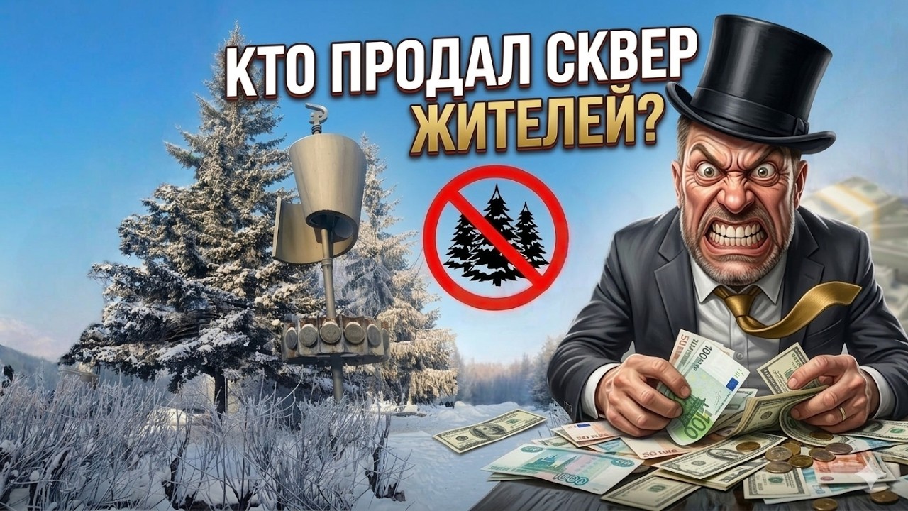 Жители пришли спросить у администрации за ВЫРУБЛЕННЫЙ СКВЕР