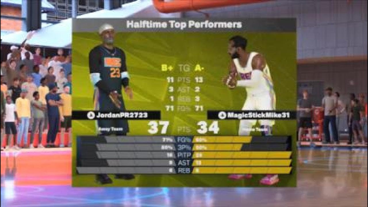 2 games with my center!!