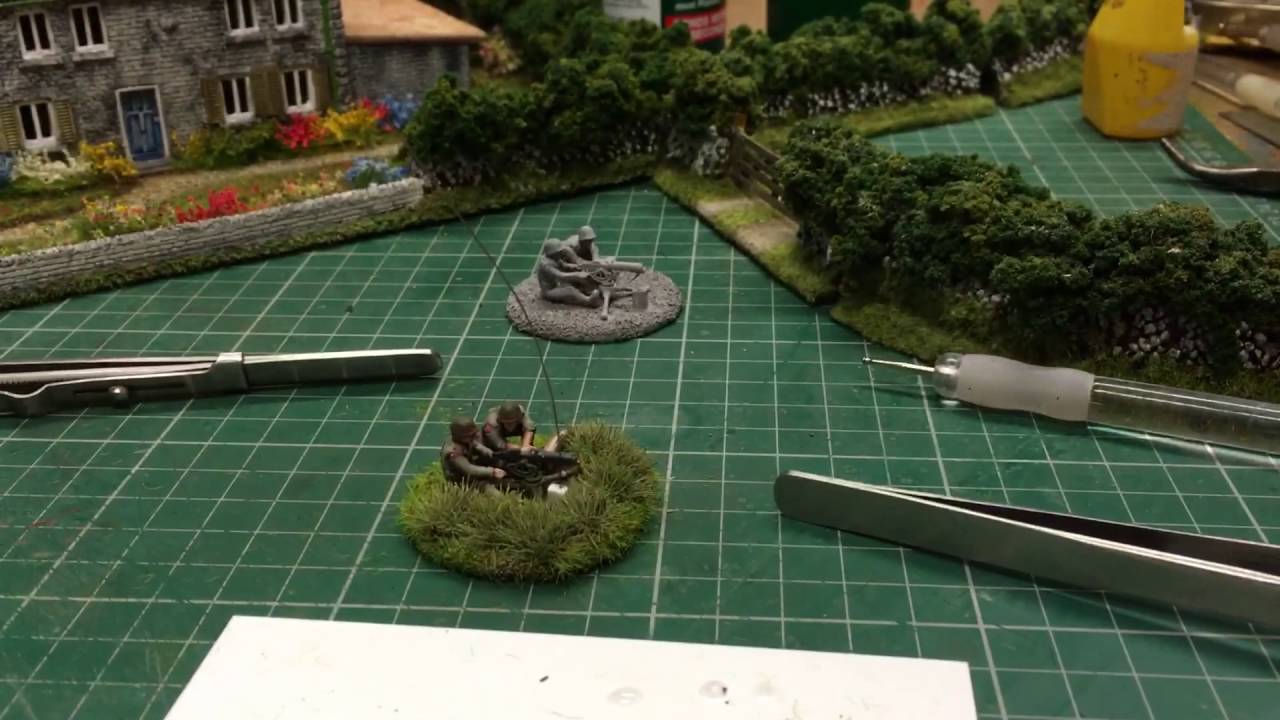1/72 scale M1917 Light Machine Gun