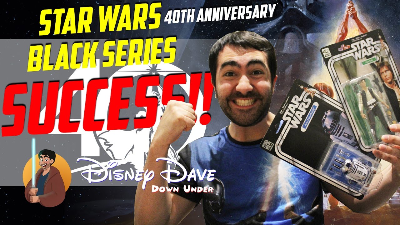 STAR WARS 40TH ANNIVERSARY BLACK SERIES - SUCCESS! (FOUND HAN & R2!)