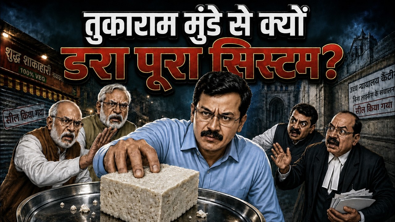 How Tukram Munde Expose The food mafia? | Real Singham | Indian Case Study | 2d Animation