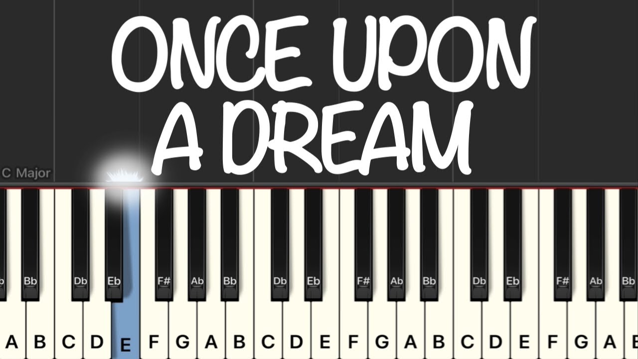 Once Upon A Dream -  Sleeping Beauty/Maleficent Piano Tutorial | Medium 