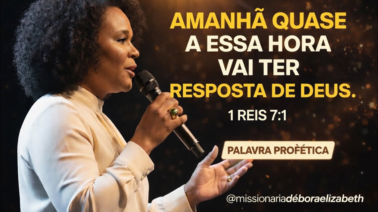 DEUS QUER QUE VOCÊ OUÇA ISSO AINDA HOJE | PALAVRA PROFÉTICA 