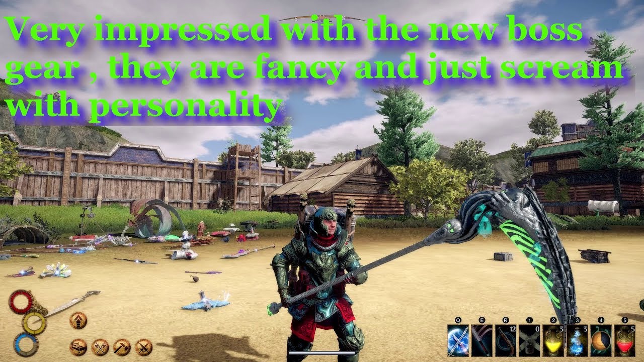 Outward All new Boss weapons and armors from the June 19 th patch - Showcase and possible builds