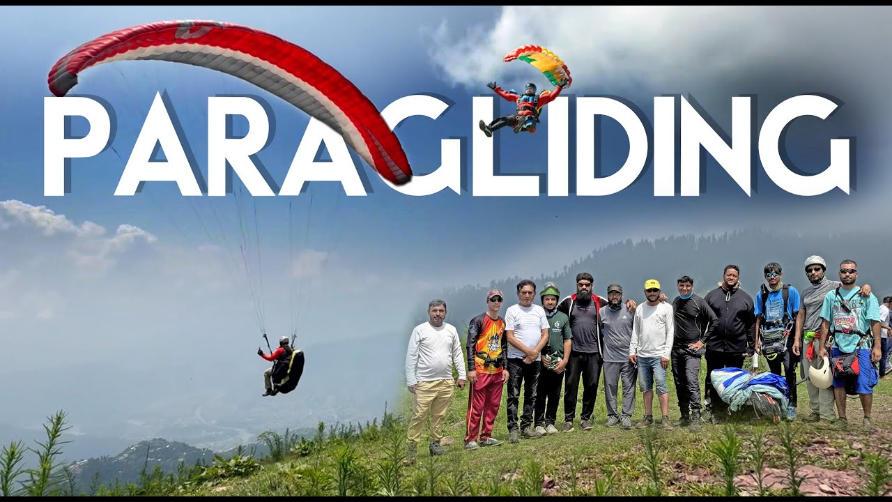 PARAGLIDING PIRCHANASI MUZAFFARABAD AZAD KASHMIR | 14 AUGUST 2014|