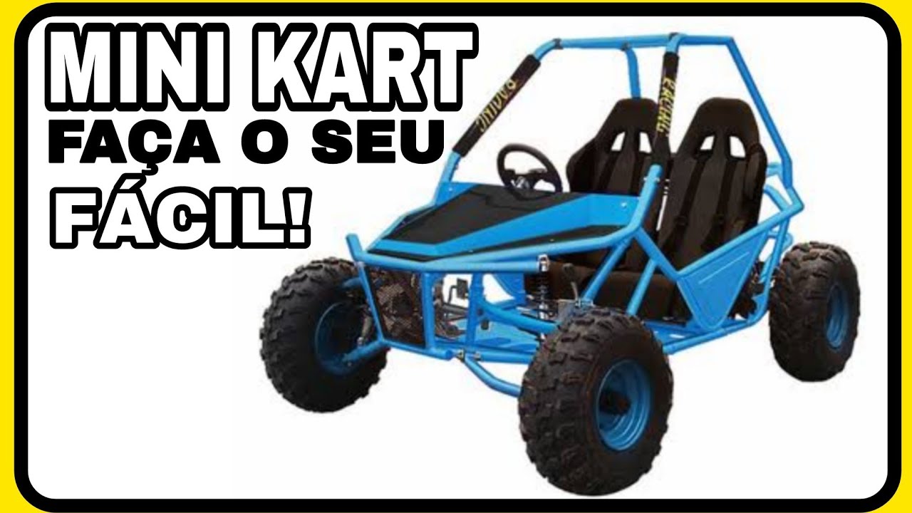 mini kart facil de fazer, passo a passo.,