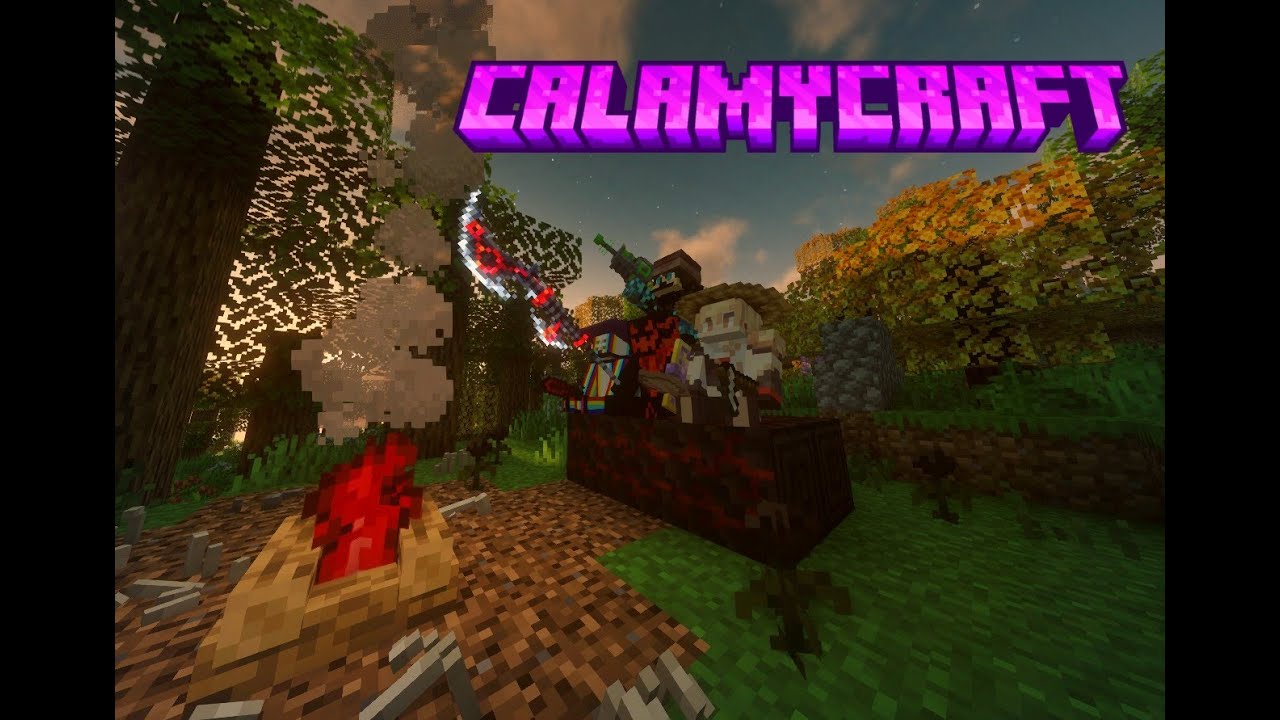 Наконец Демлитовая кирка, CALAMYCRAFT, 12 запуск